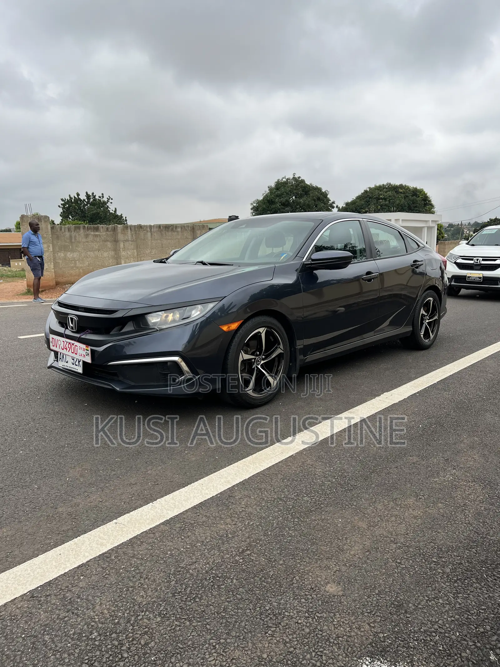 Honda Civic EX-L Sedan 2019 Black
