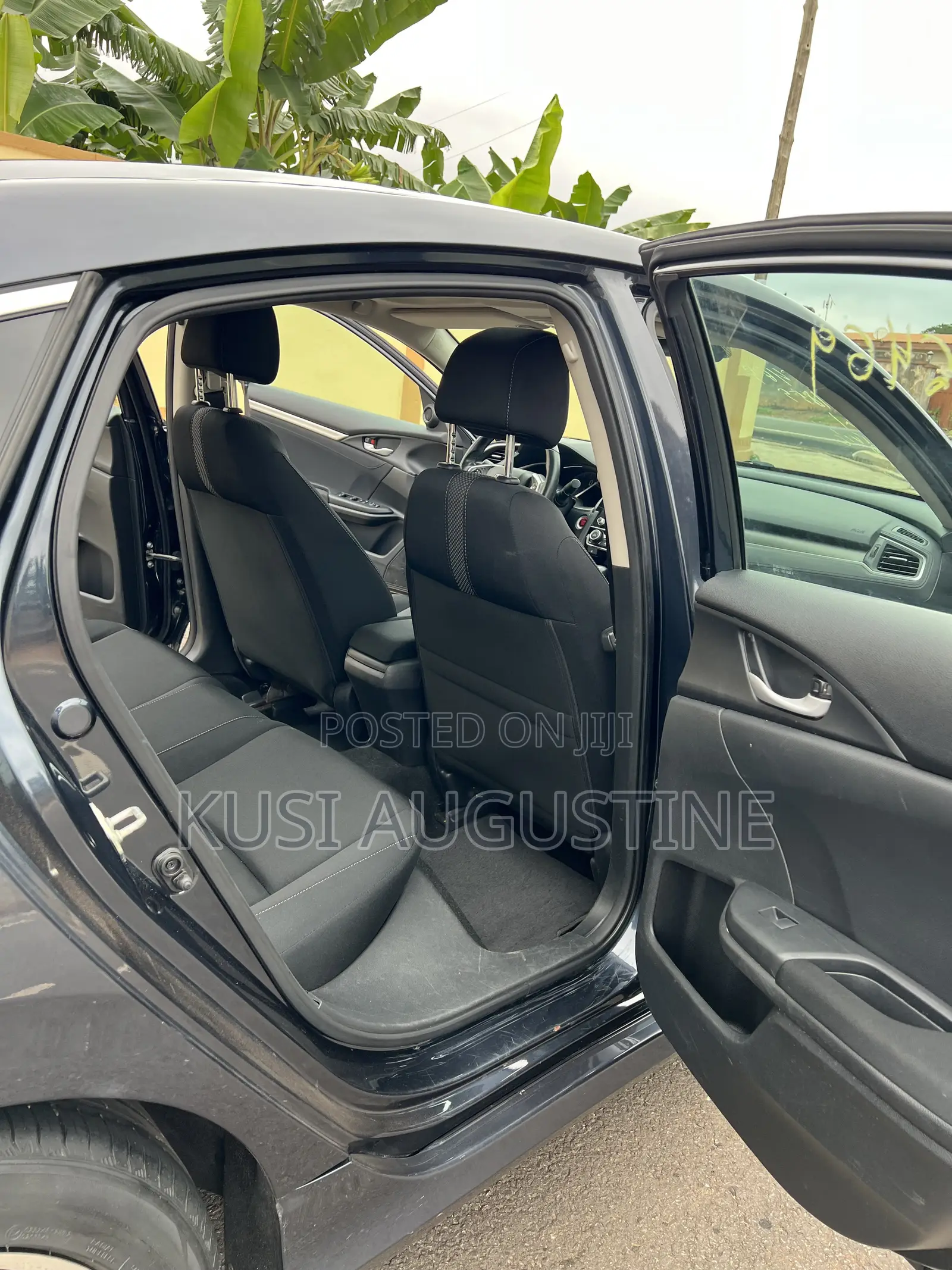 Honda Civic EX-L Sedan 2019 Black