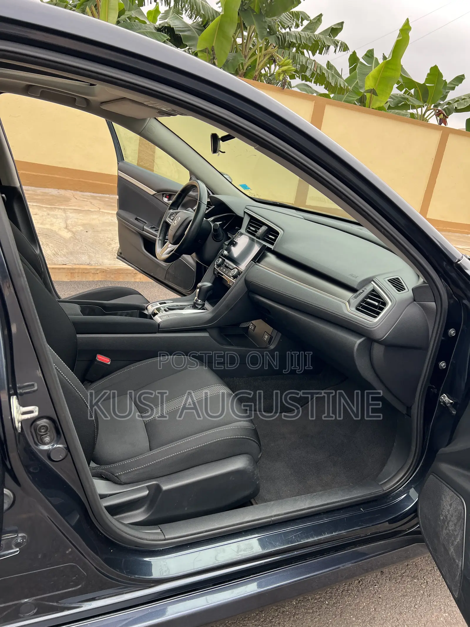 Honda Civic EX-L Sedan 2019 Black