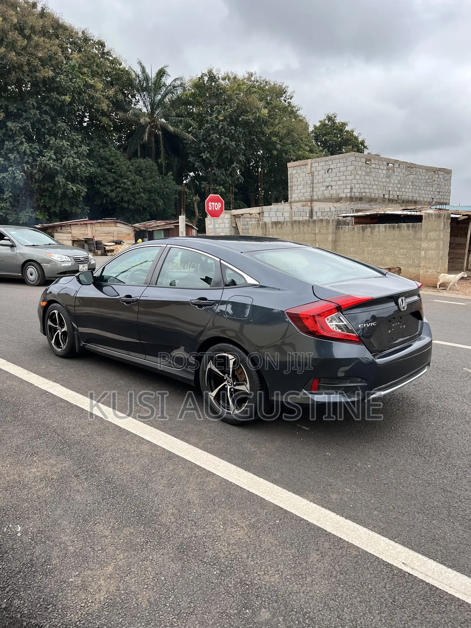 Honda Civic EX-L Sedan 2019 Black