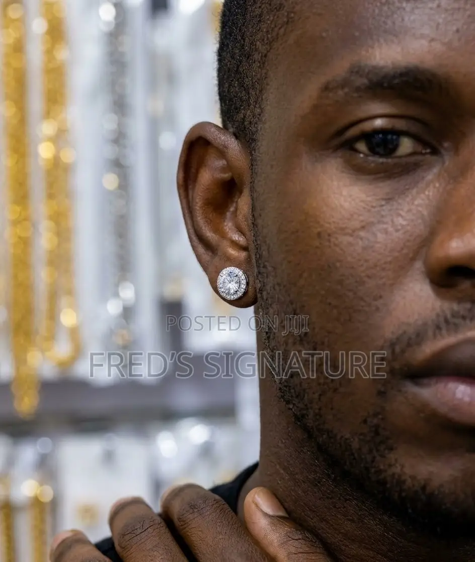 Clip on Mens Earring