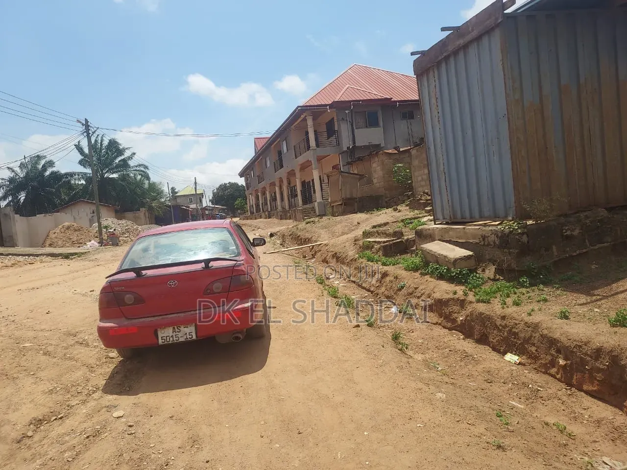 80x100 Ft Plot of Land for Sale at Pokuase Fise