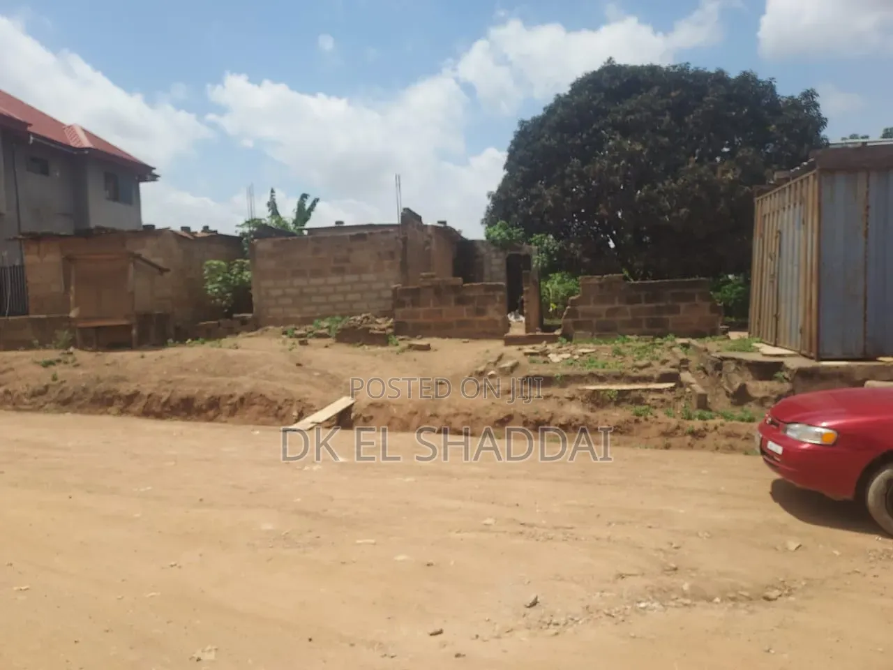 80x100 Ft Plot of Land for Sale at Pokuase Fise