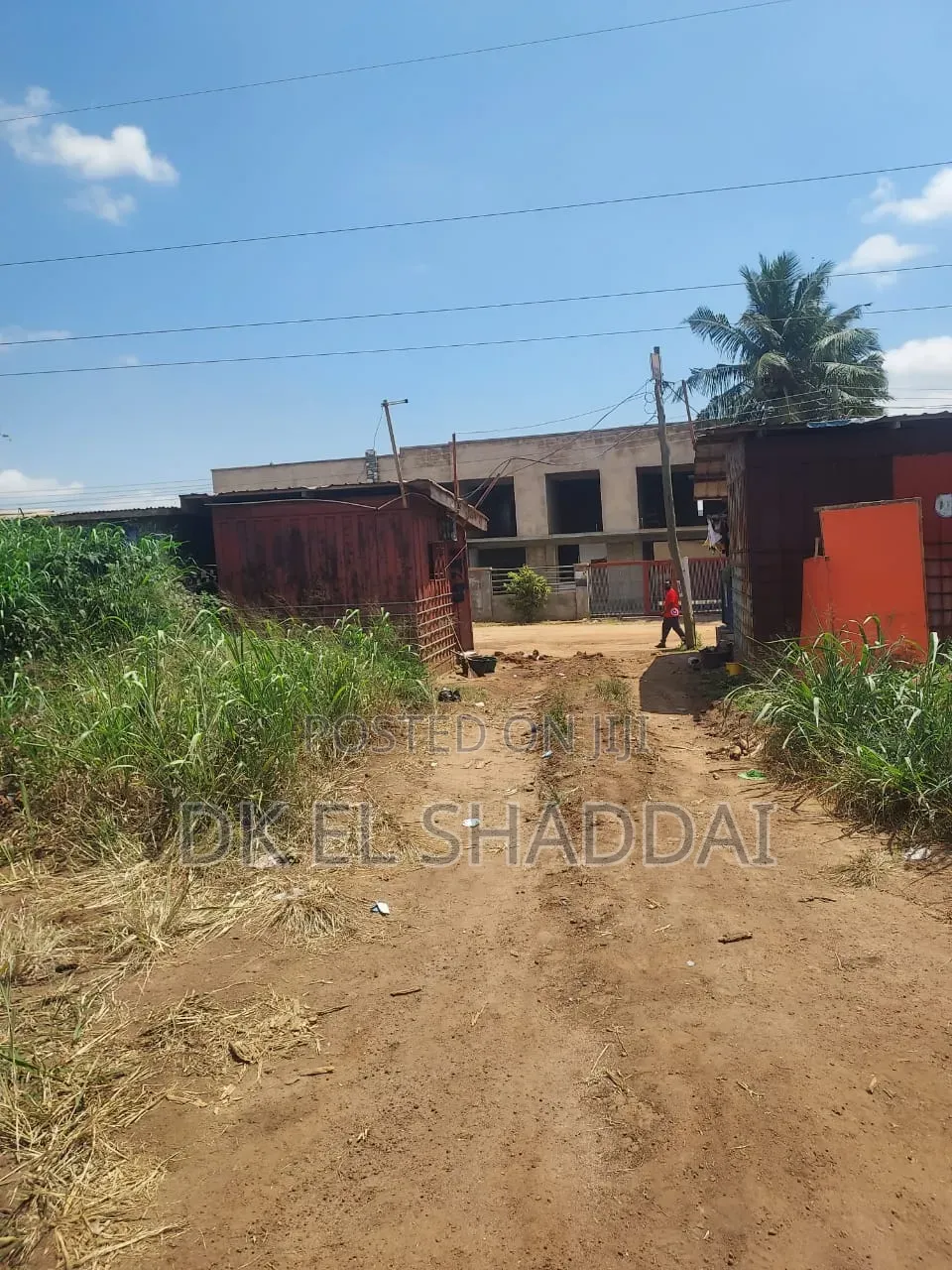 80x100 Ft Plot of Land for Sale at Pokuase Fise