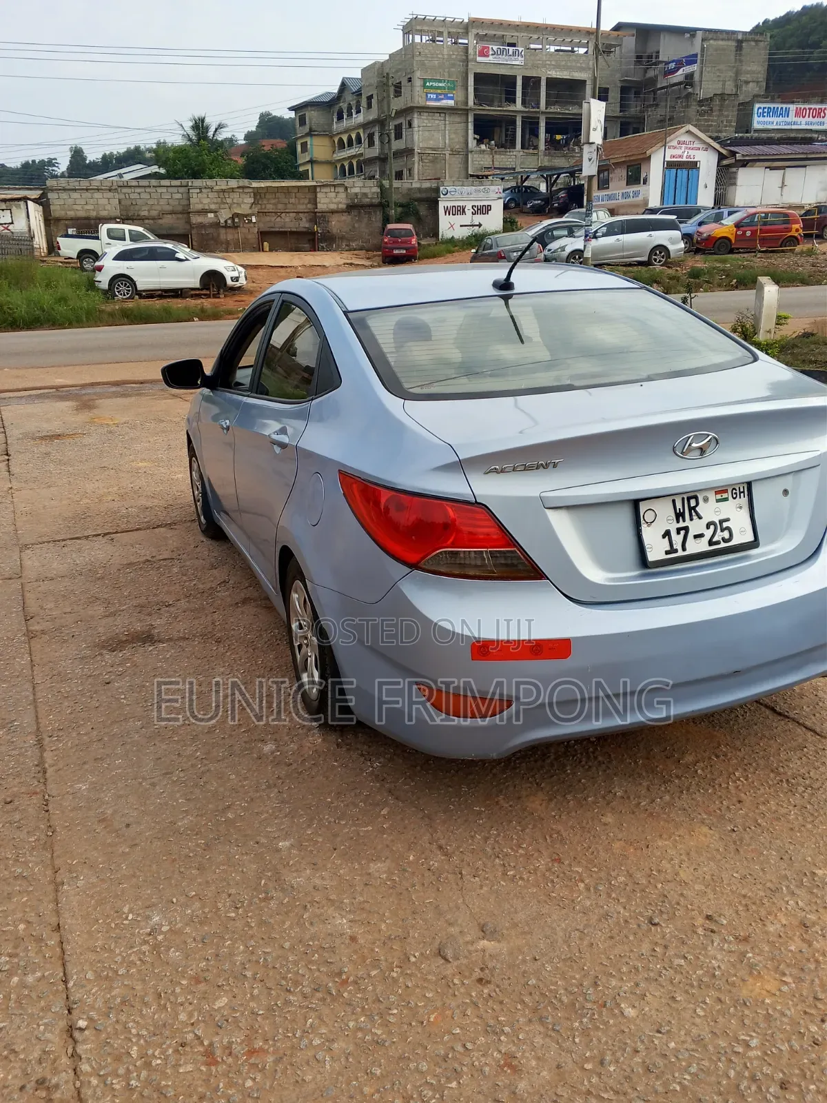 Hyundai Accent 2015 Blue