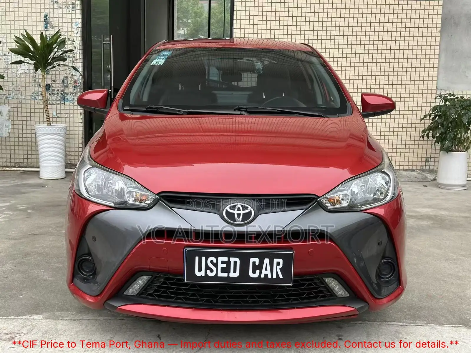 Toyota Yaris 1.5 Sedan L 2020 Red