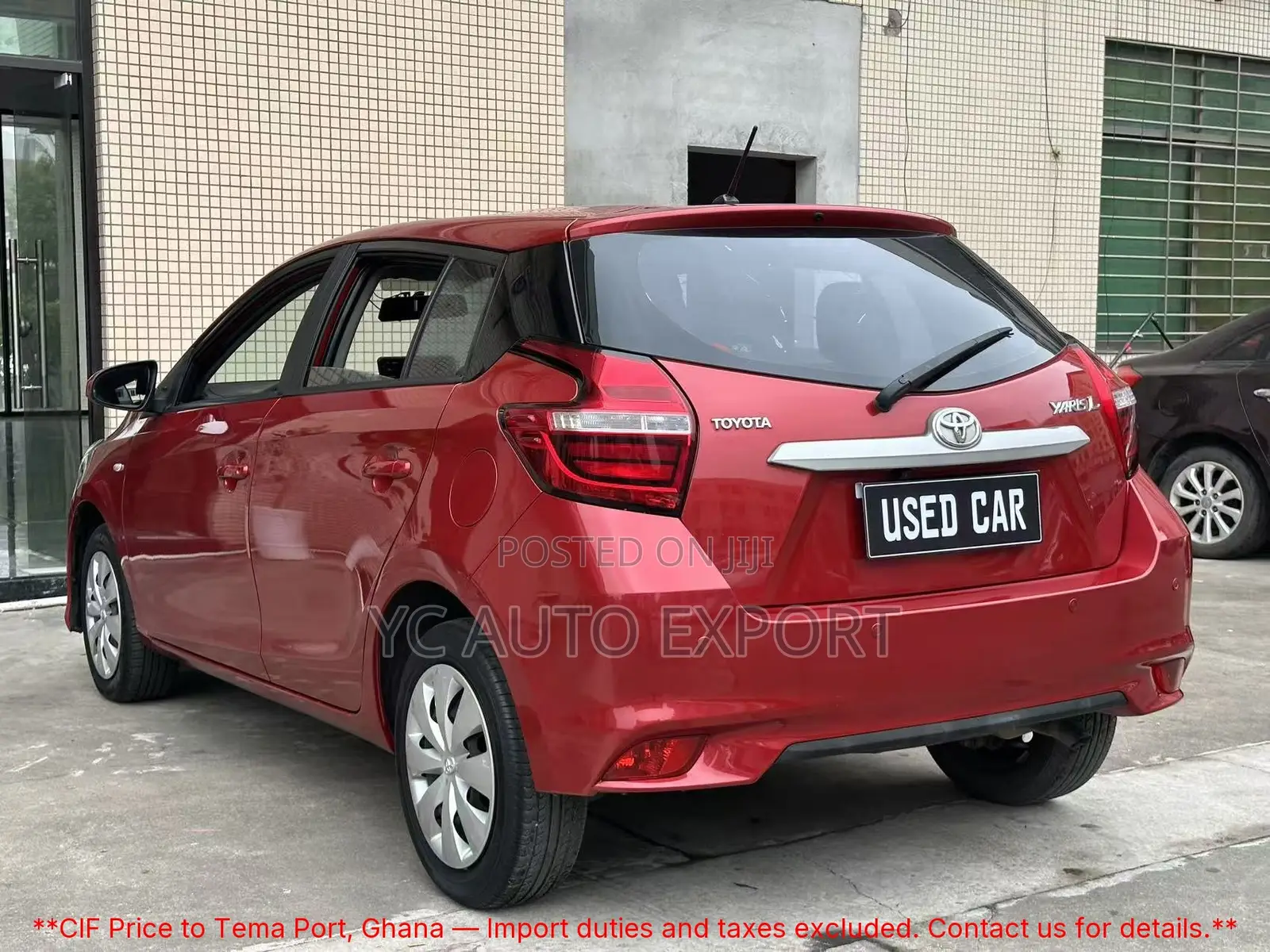 Toyota Yaris 1.5 Sedan L 2020 Red