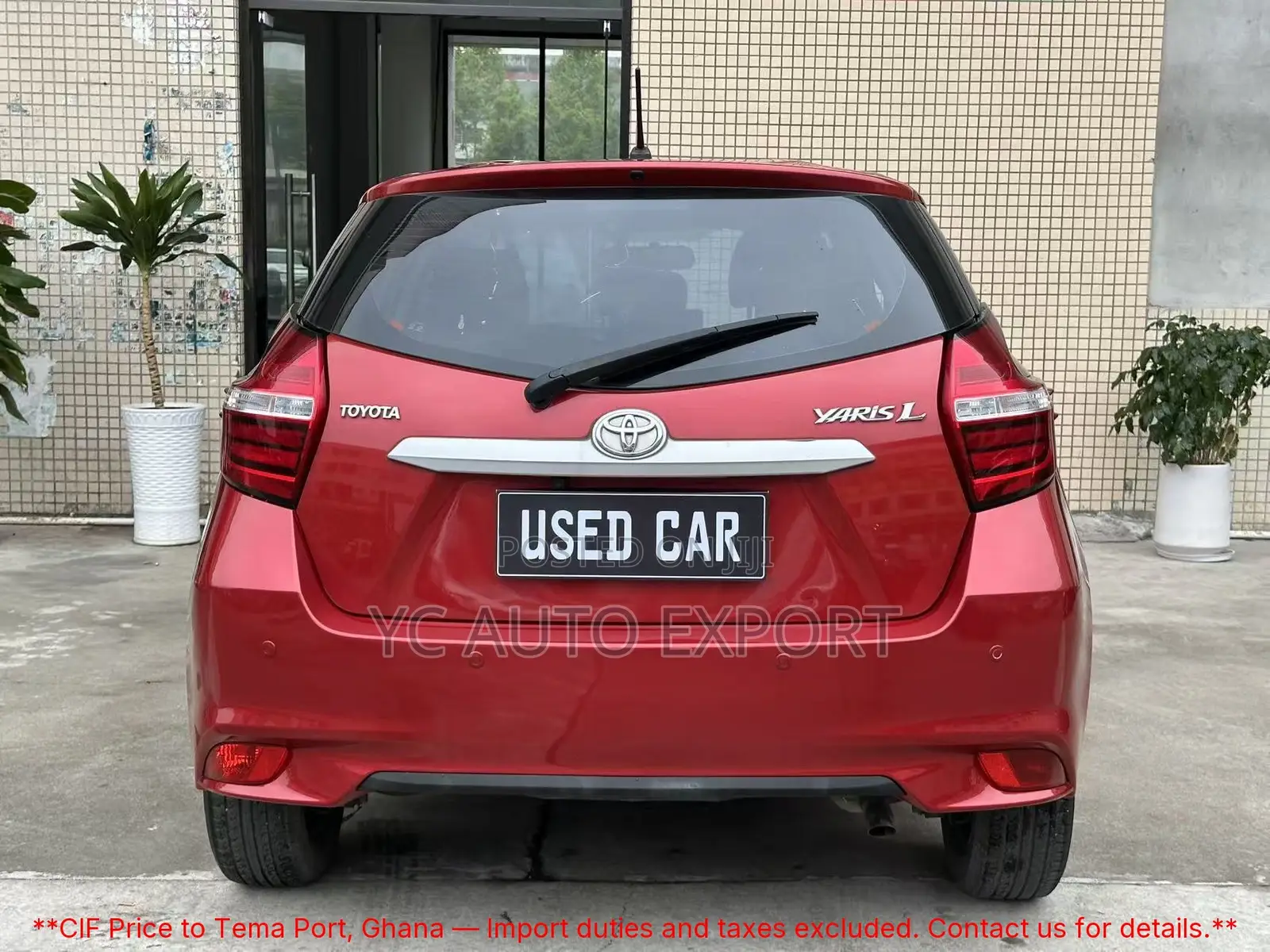 Toyota Yaris 1.5 Sedan L 2020 Red