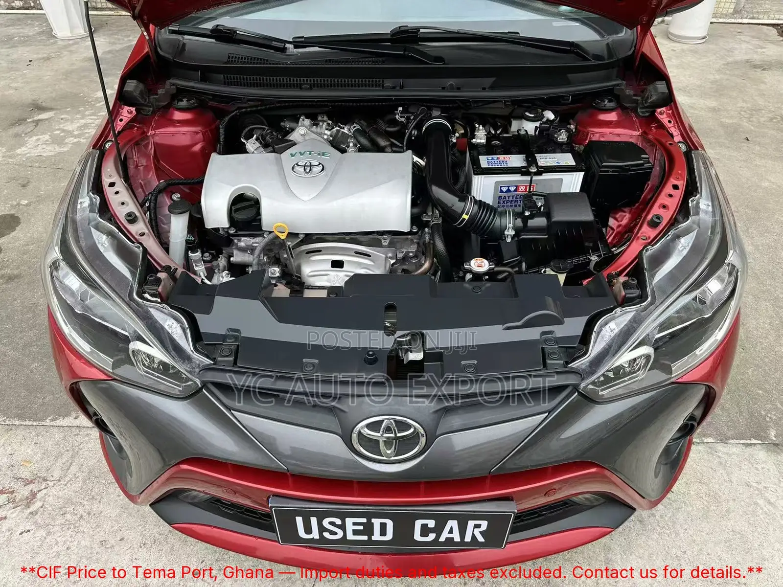 Toyota Yaris 1.5 Sedan L 2020 Red