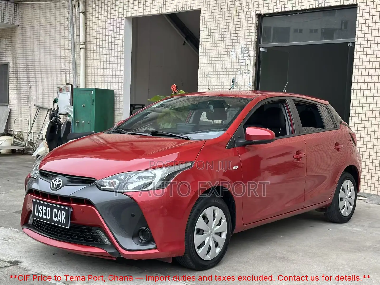 Toyota Yaris 1.5 Sedan L 2020 Red