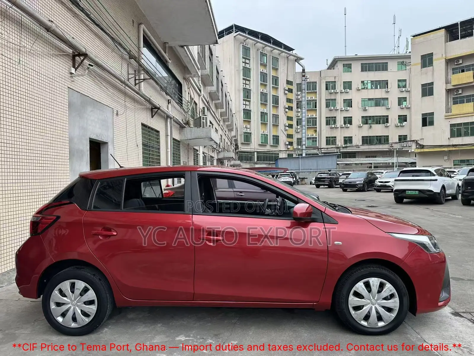 Toyota Yaris 1.5 Sedan L 2020 Red