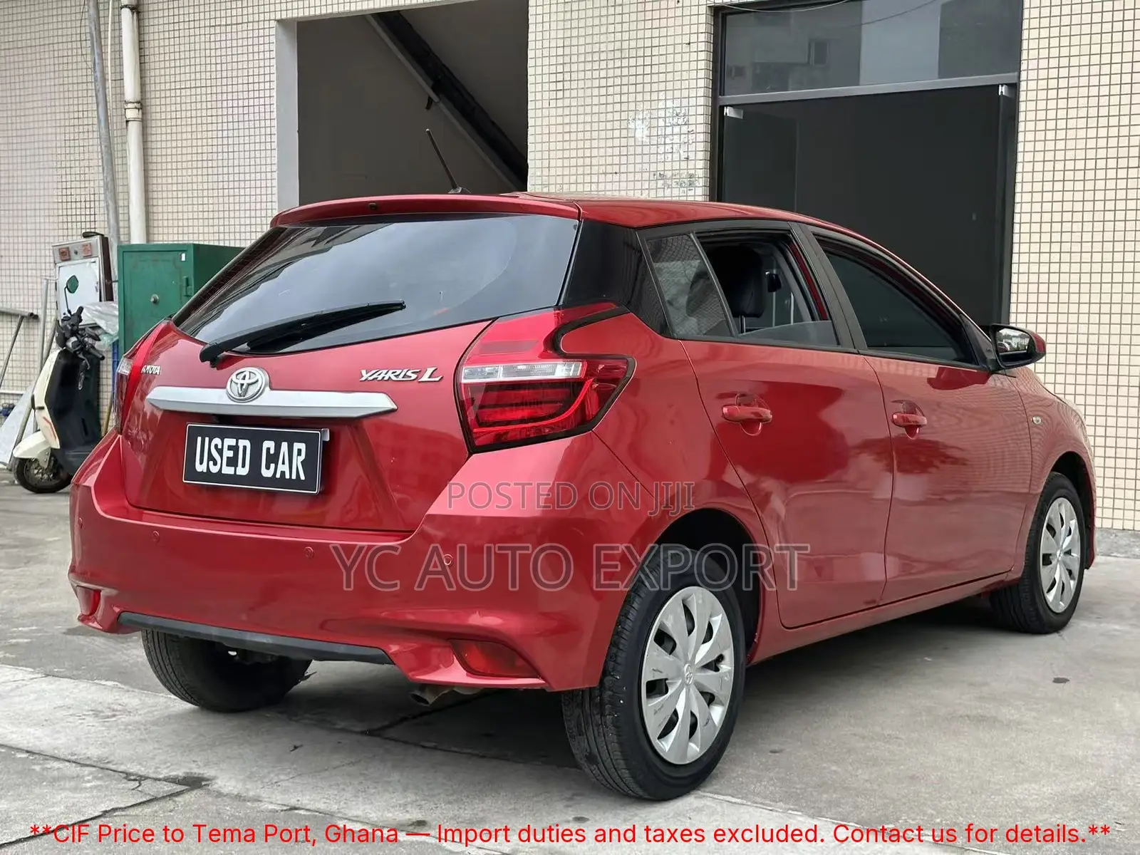 Toyota Yaris 1.5 Sedan L 2020 Red