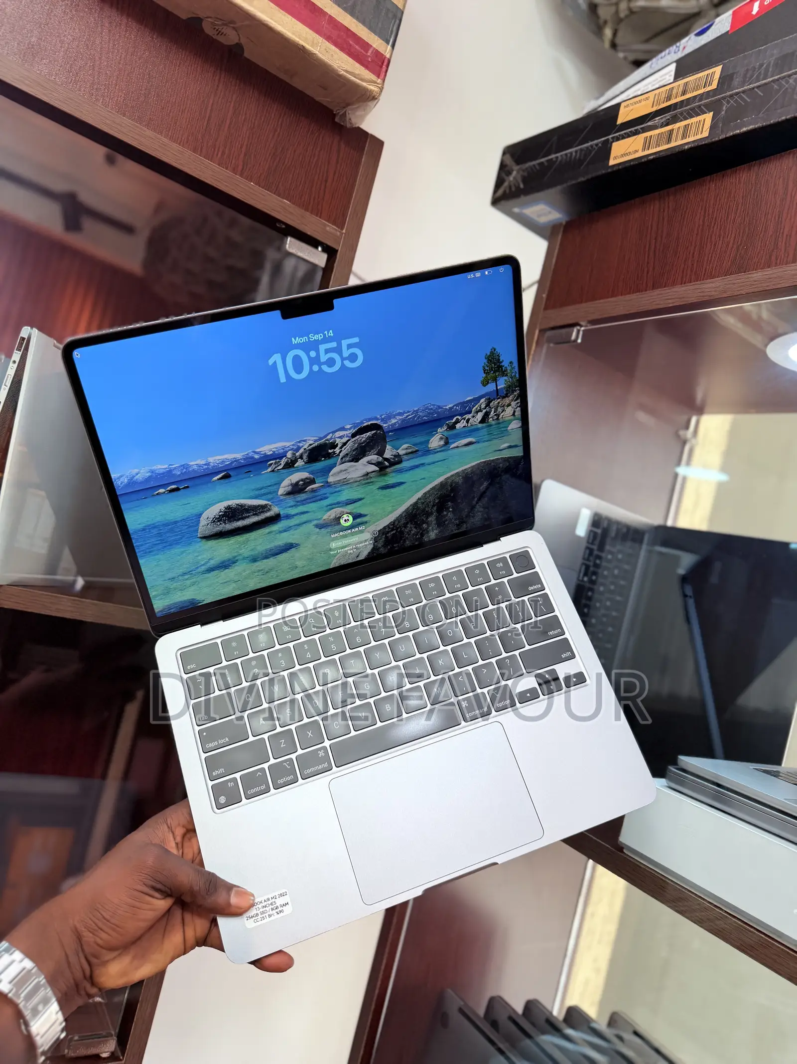 Laptop Apple MacBook Air 2022 M2 8GB Apple M2 SSD 256GB