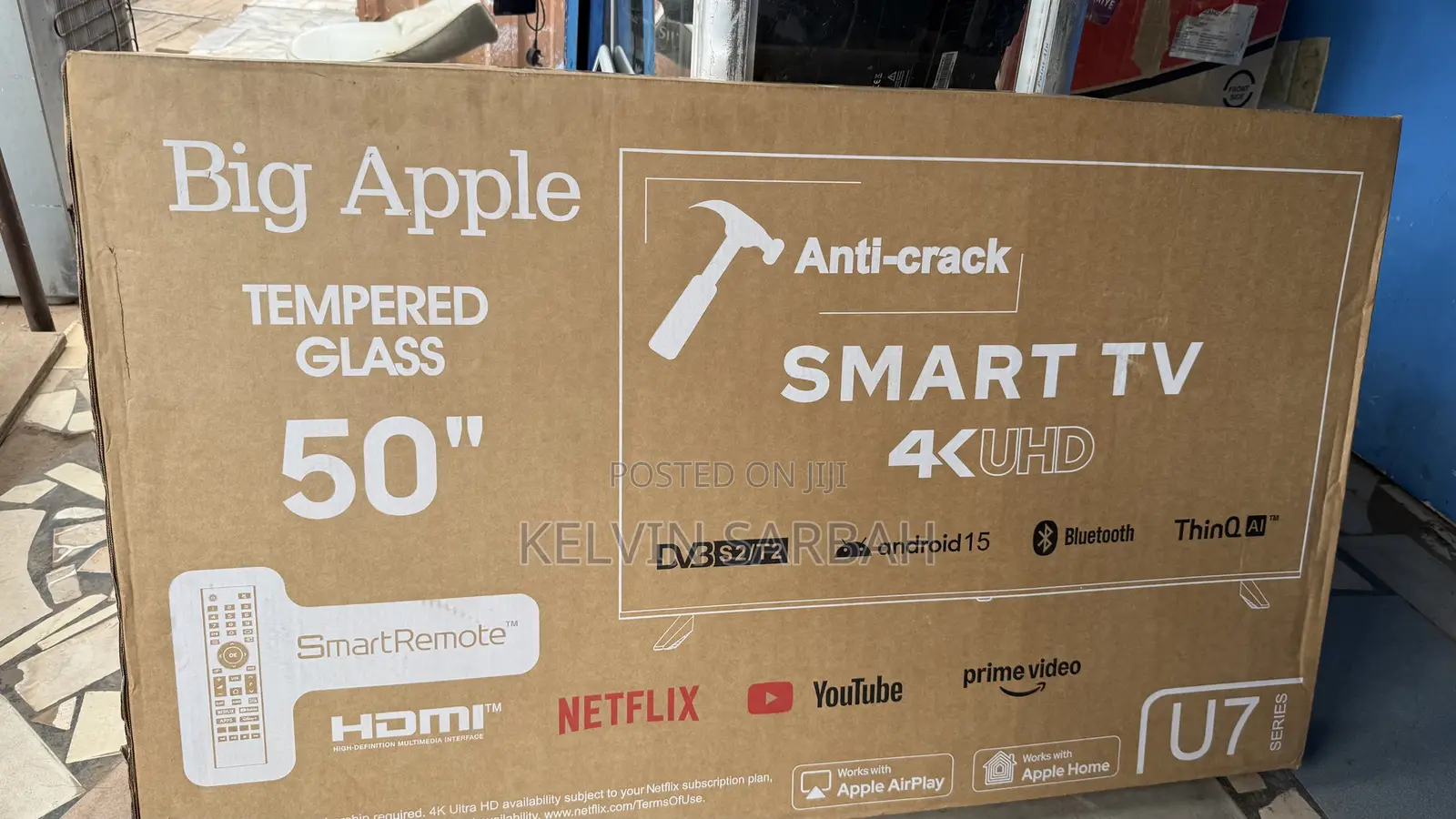 Big Apple 50inch Anti-Crack Smart