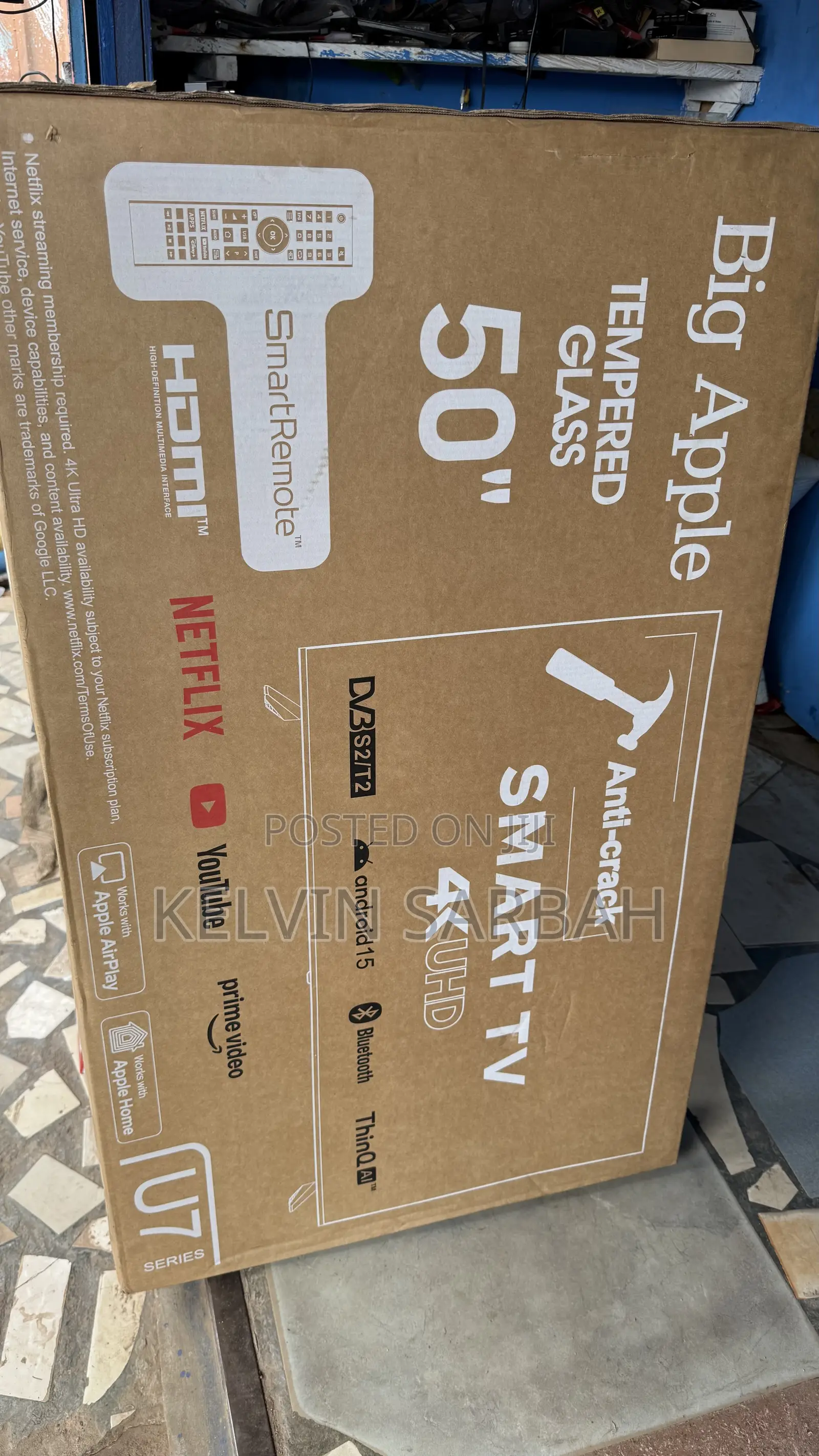 Big Apple 50inch Anti-Crack Smart