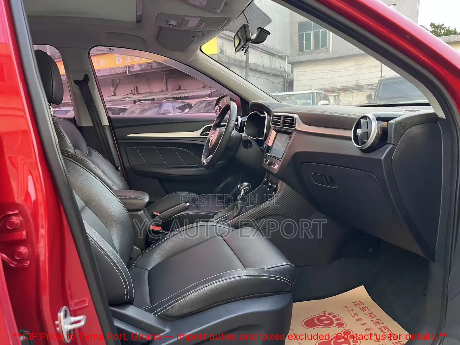 MG ZS 2017 Red