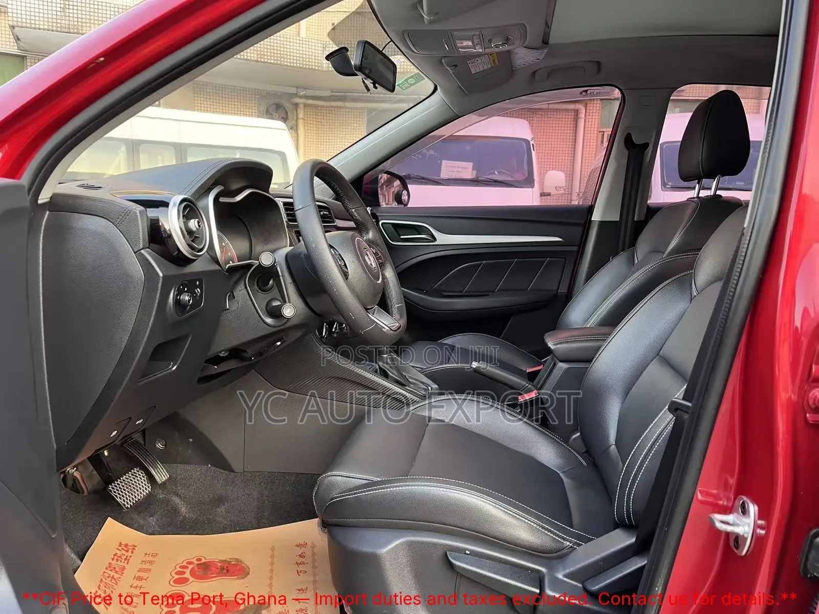 MG ZS 2017 Red