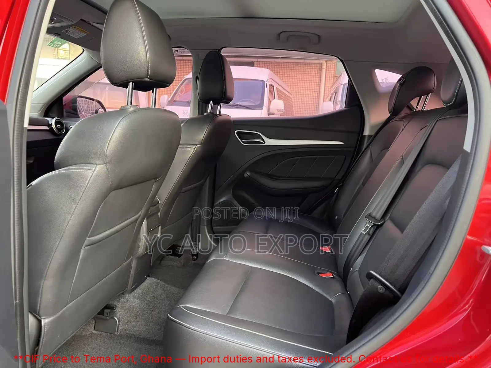 MG ZS 2017 Red