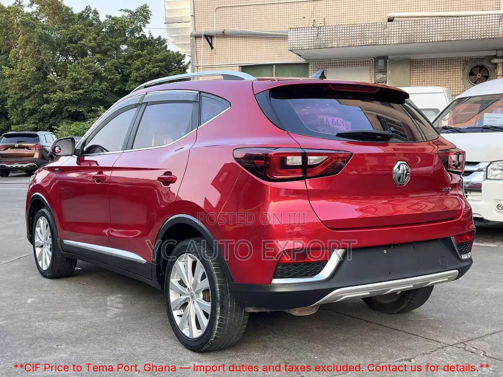 MG ZS 2017 Red