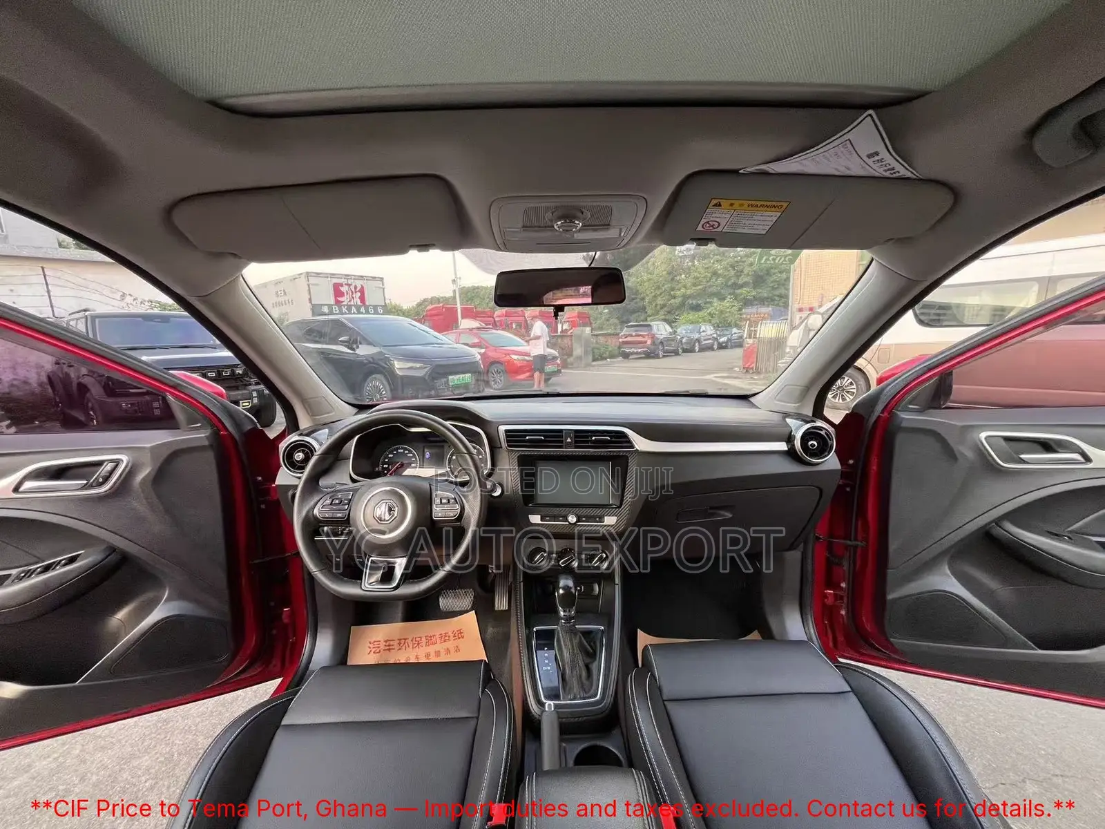 MG ZS 2017 Red