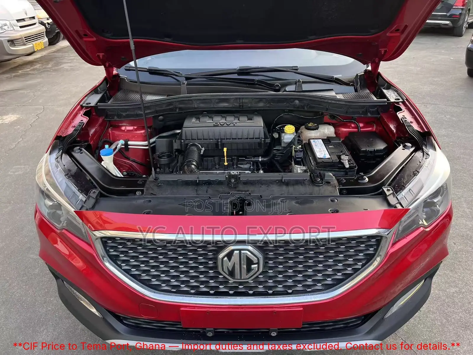 MG ZS 2017 Red