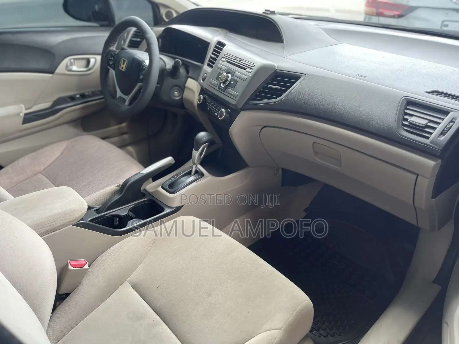Honda Civic LX Sedan Automatic 2012 Gray