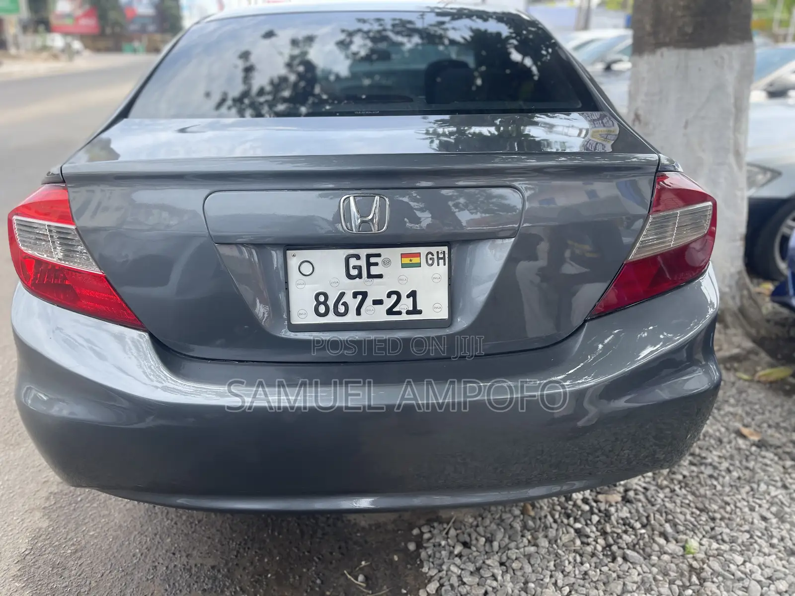 Honda Civic LX Sedan Automatic 2012 Gray