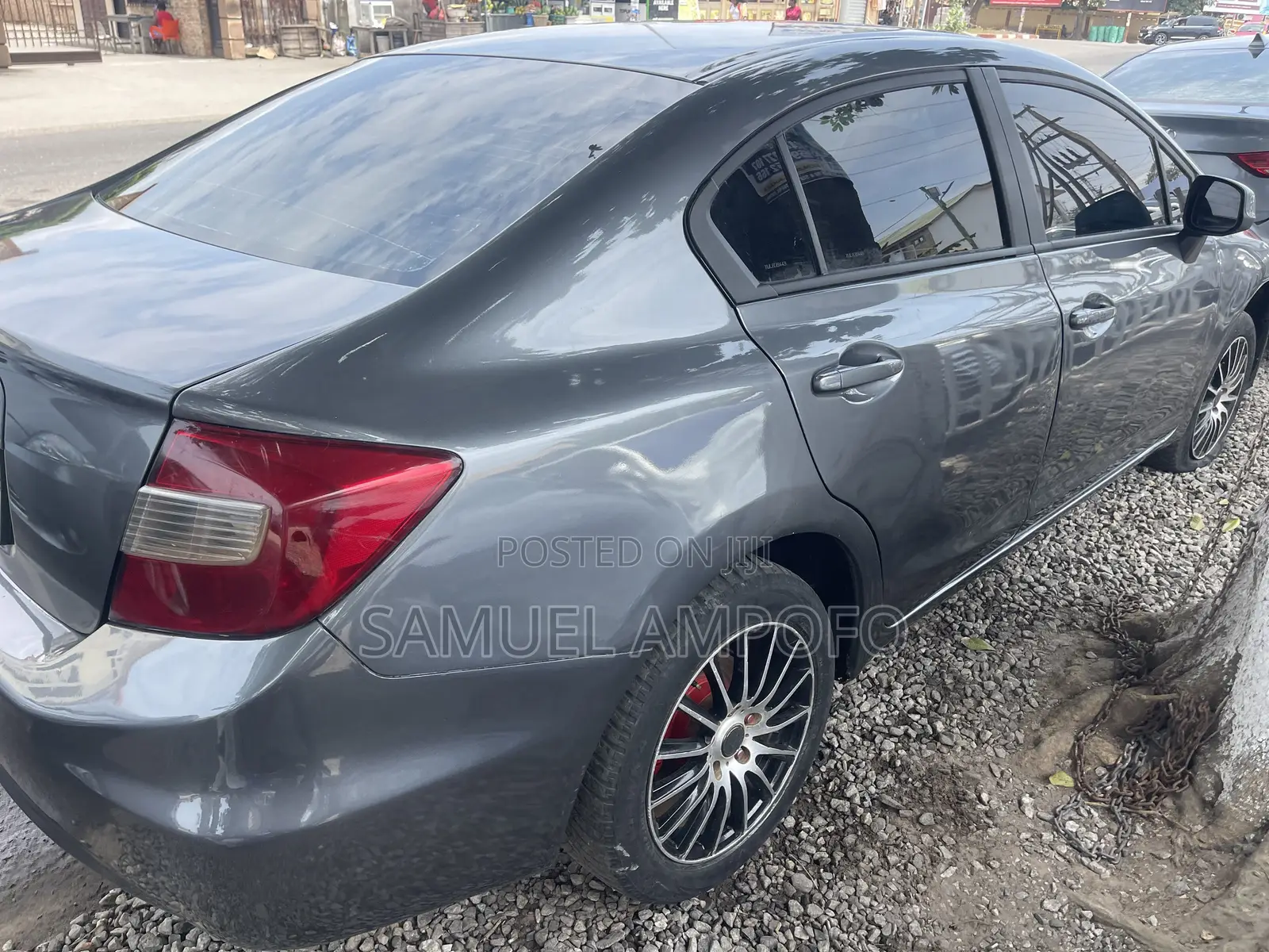 Honda Civic LX Sedan Automatic 2012 Gray