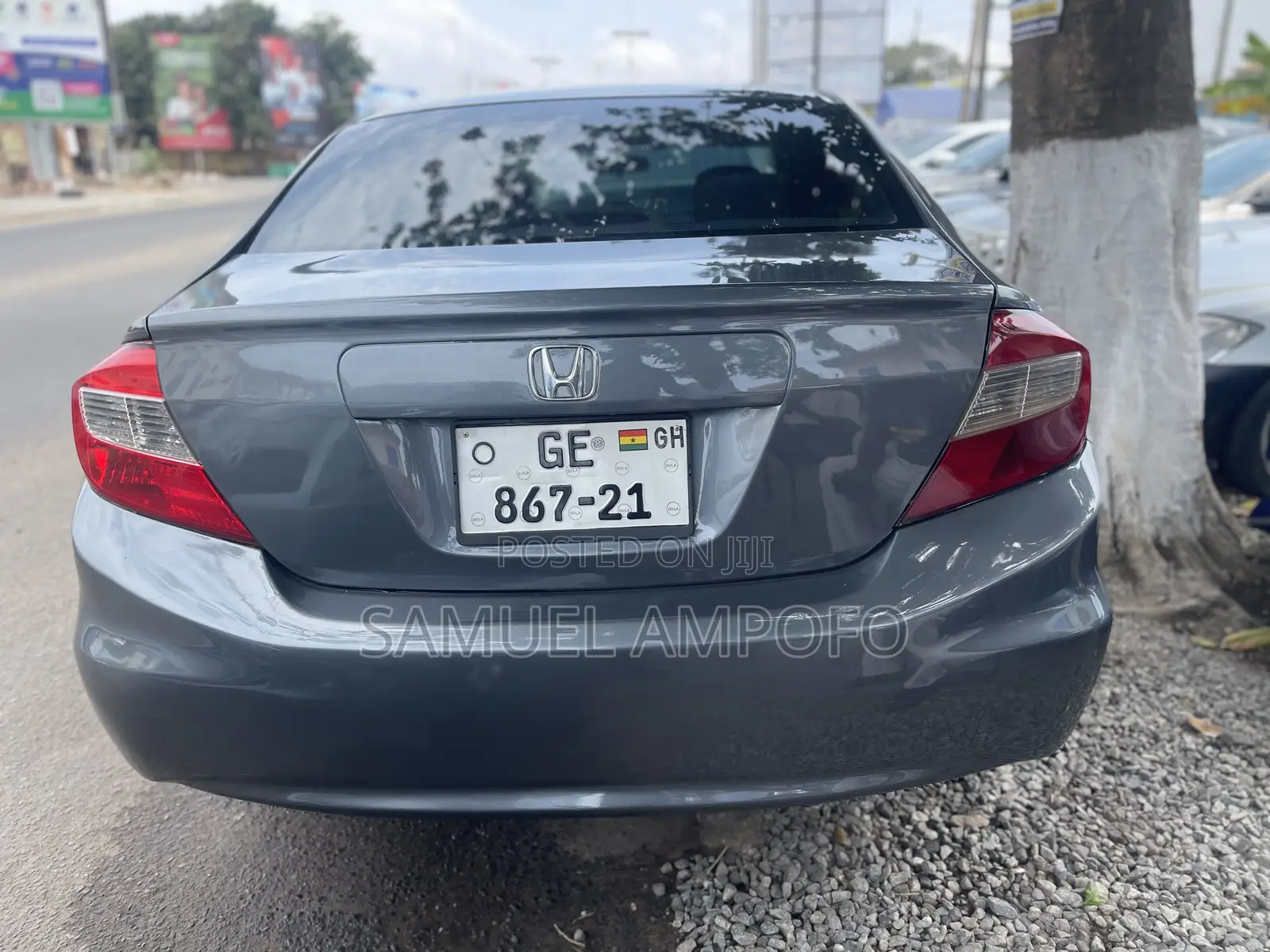 Honda Civic LX Sedan Automatic 2012 Gray