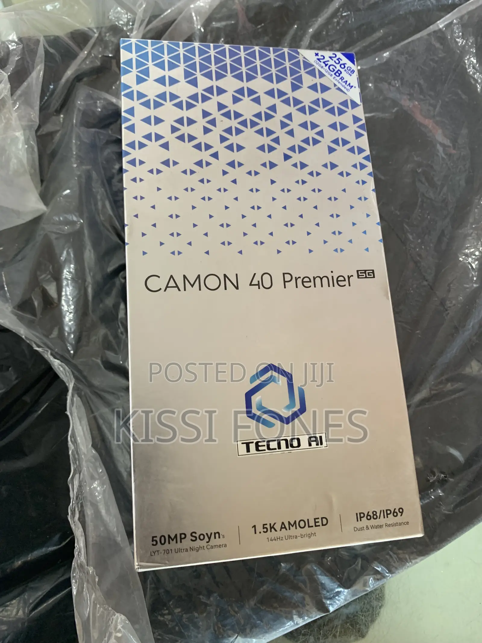 New Tecno Camon 40 Premier 5G 256 GB Gray