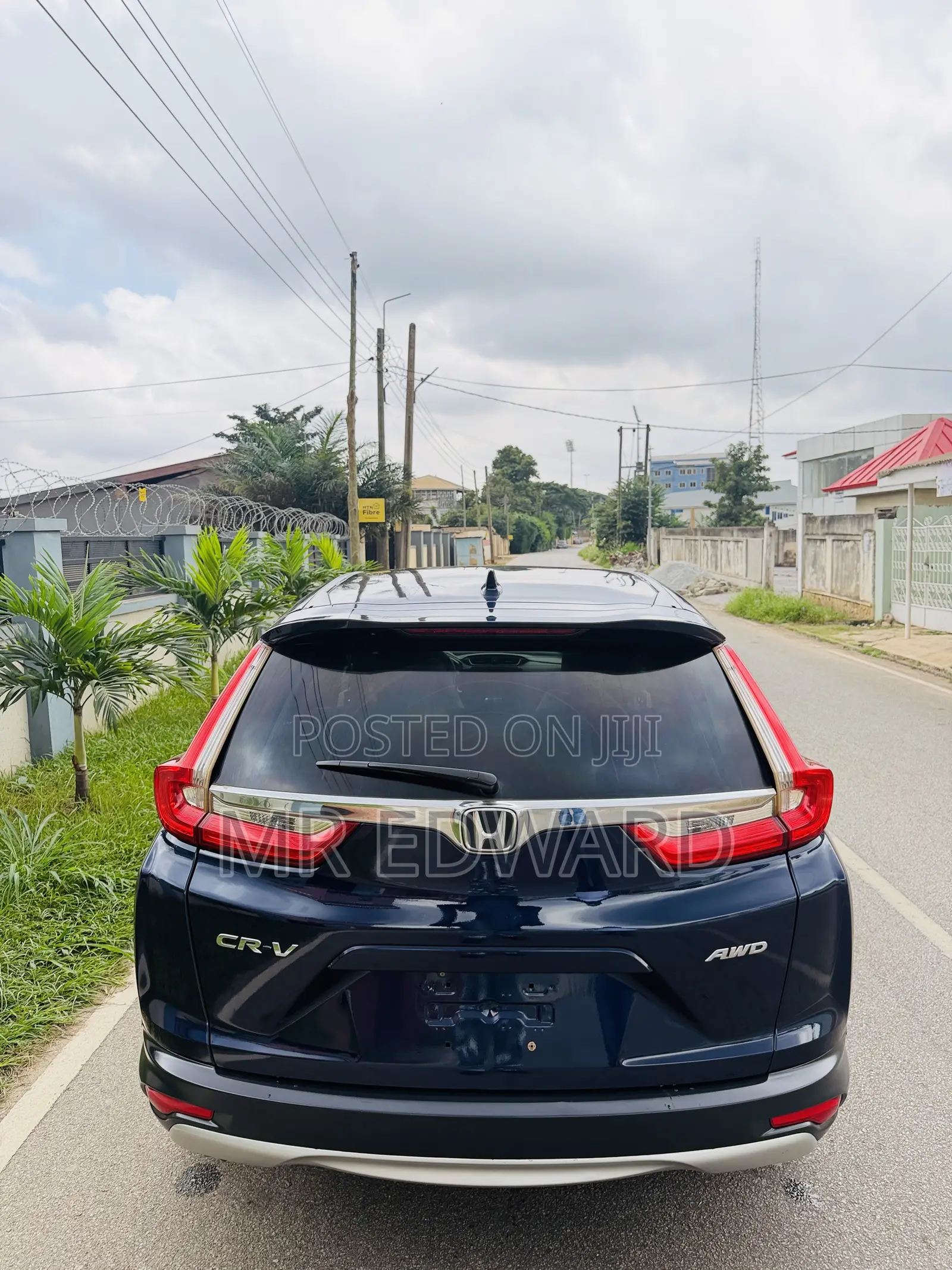 Honda CR-V EX AWD 2019 Blue