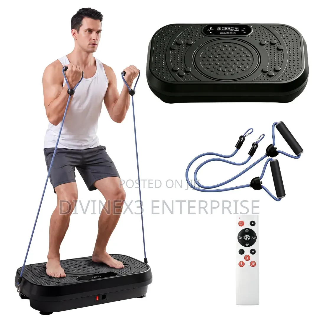 Vibration Plate Exercise Machine – Full-Body Fitness