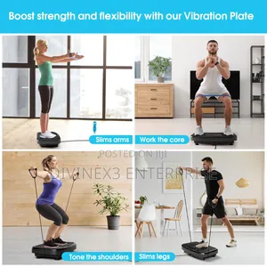 Vibration Plate Exercise Machine – Full-Body Fitness