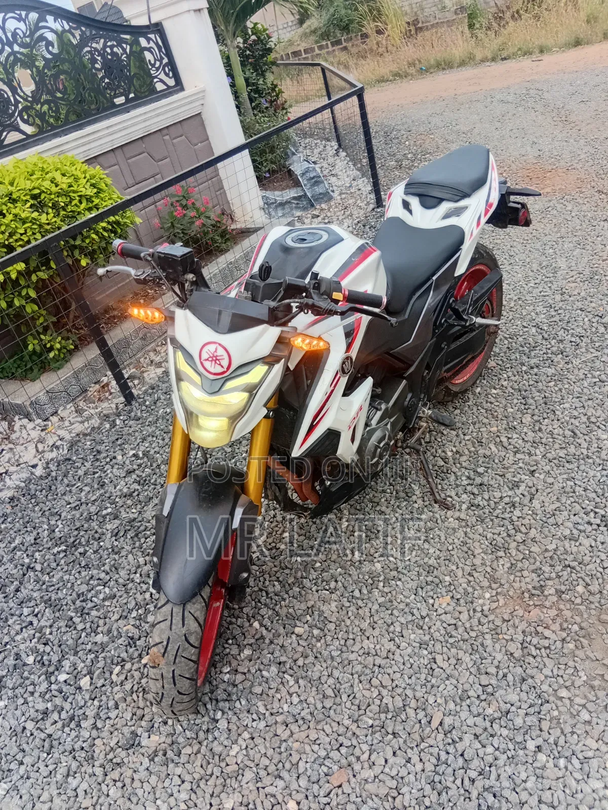 Haojue HJ125-8K 2026 White
