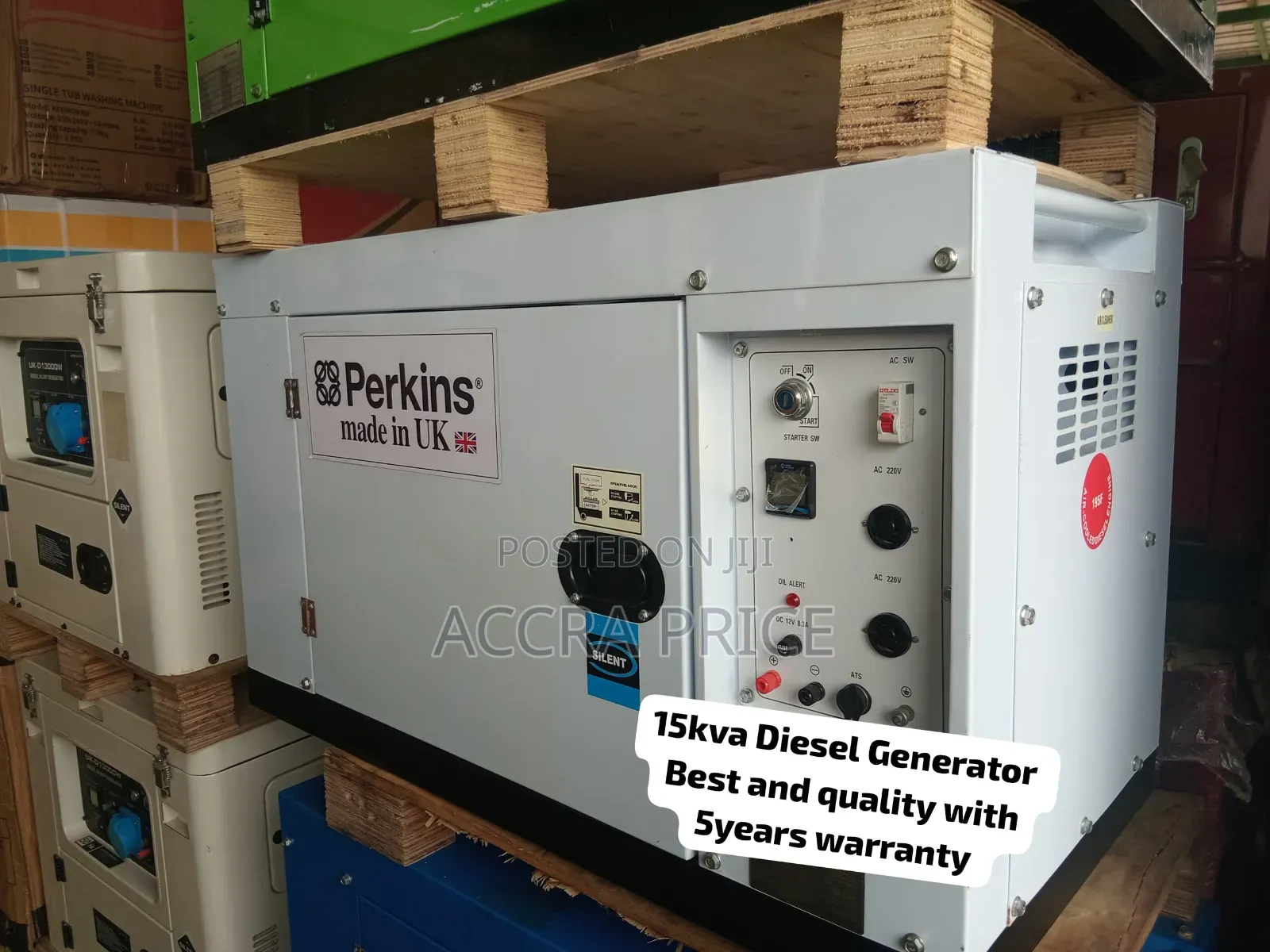 15KVA Diesel Generator Heavy Duty Powerful Genset With 5Years Warranty