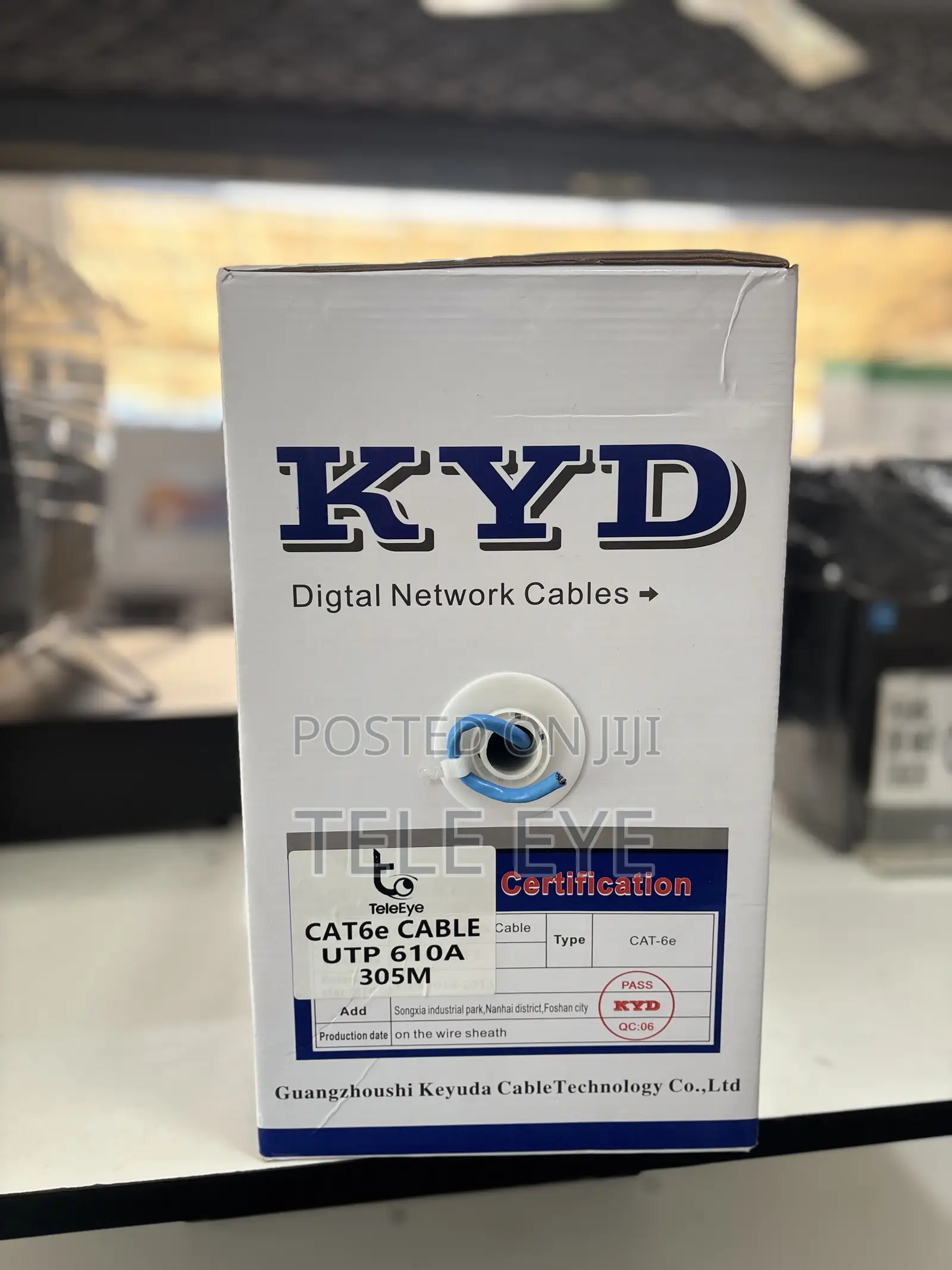 KYD Cat6e Utp 610a, 305m (Copper)