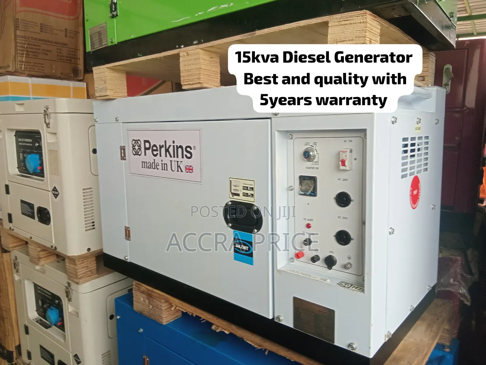 Brand New 15KVA Diesel Generator – Premium Quality, Strong Performance