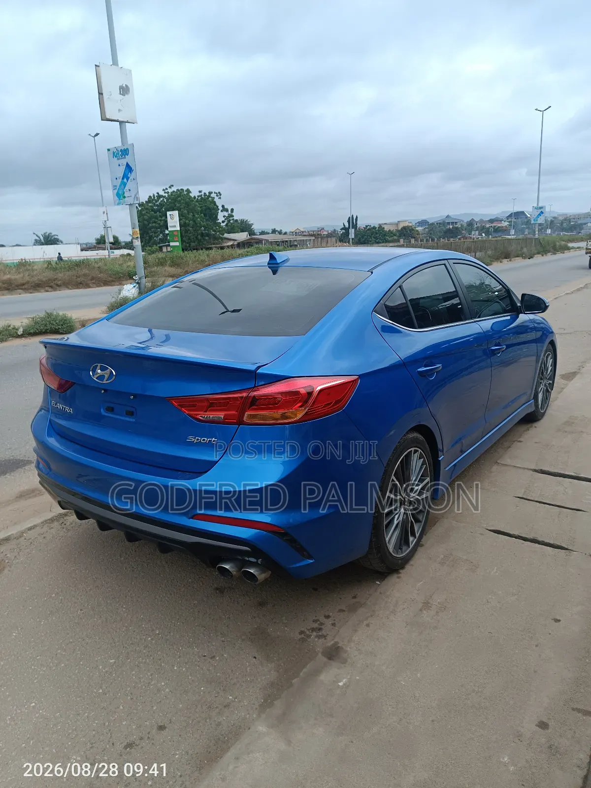 Hyundai Elantra Sport 2018 Blue