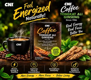 Tongkat Ali Ginseng Coffee Low Sugar