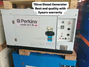 Powerful 15KVA Diesel Generator Quality Engine, Fuel Efficient Backed