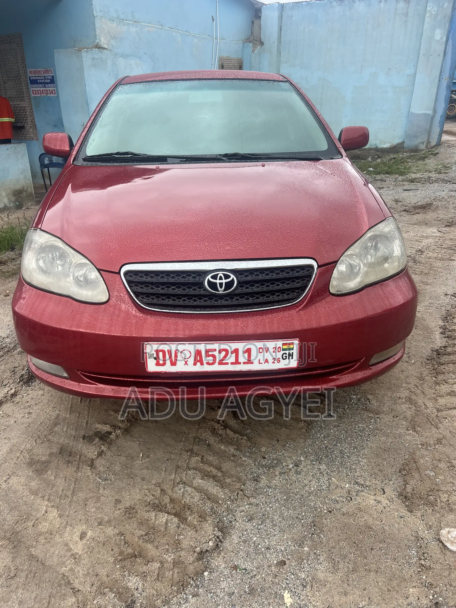 Toyota Corolla LE 4dr Sedan (1.8L 4cyl 4A) 2011 Red