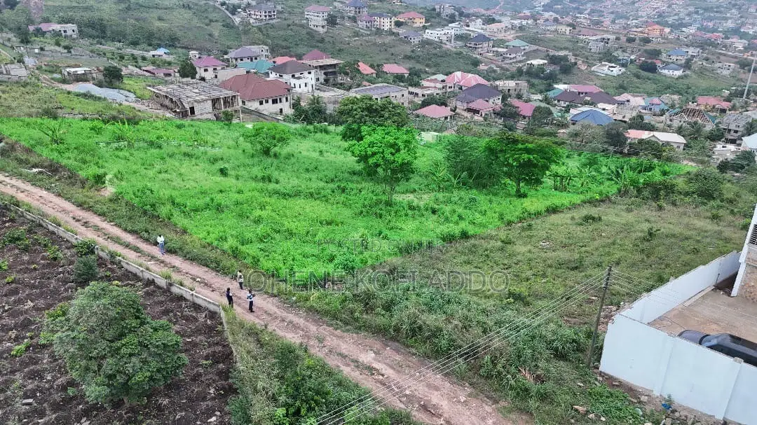 Registered With Land Title Certificate Land at Kwabenya Hills for Sale