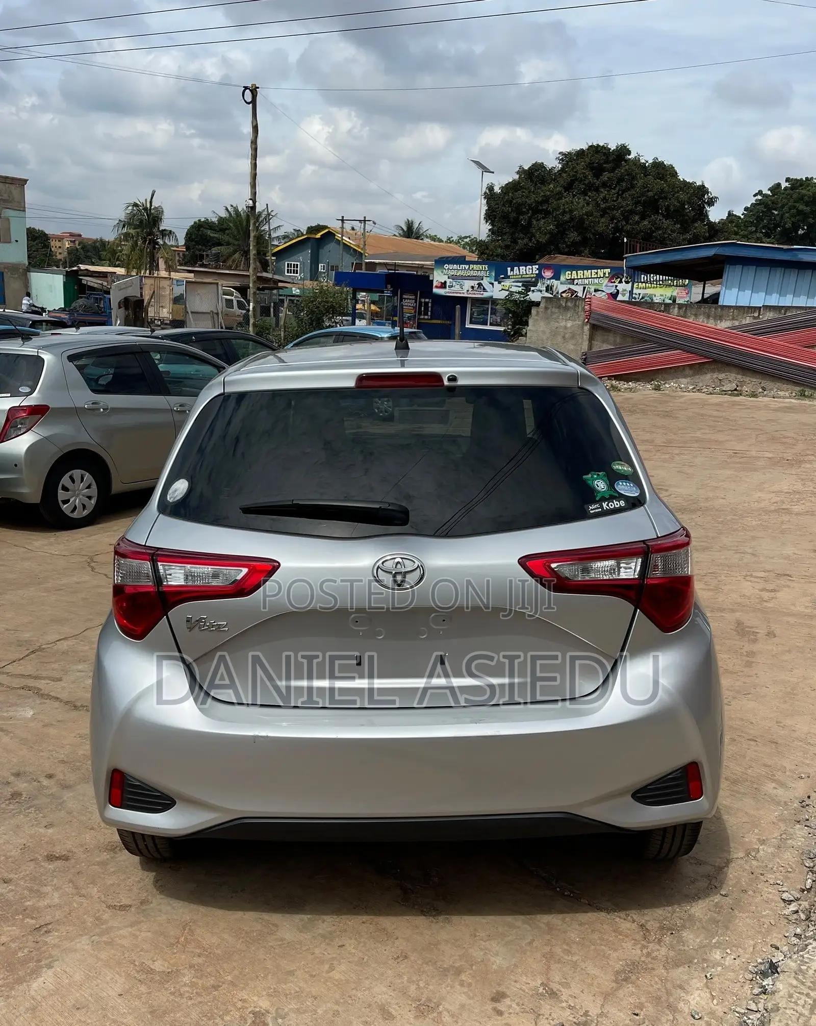 Toyota Vitz 1.3 AWD 3dr 2017 Silver