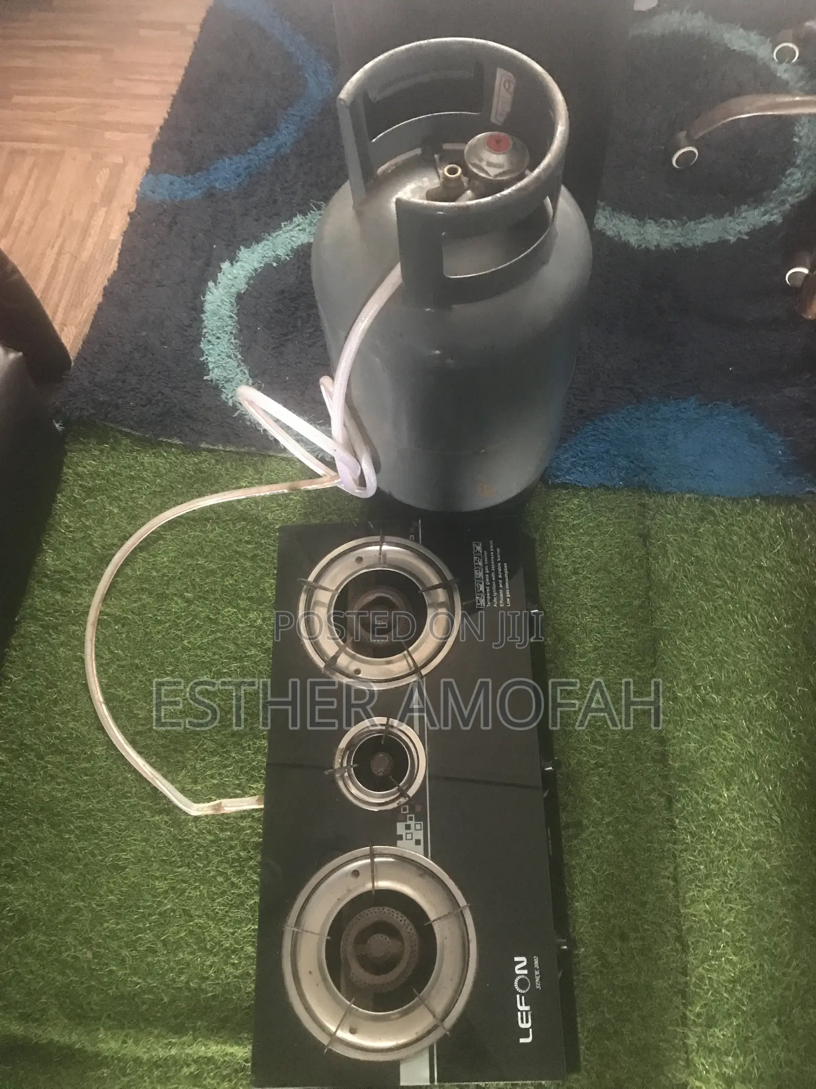 Gas Cylinder With Stove