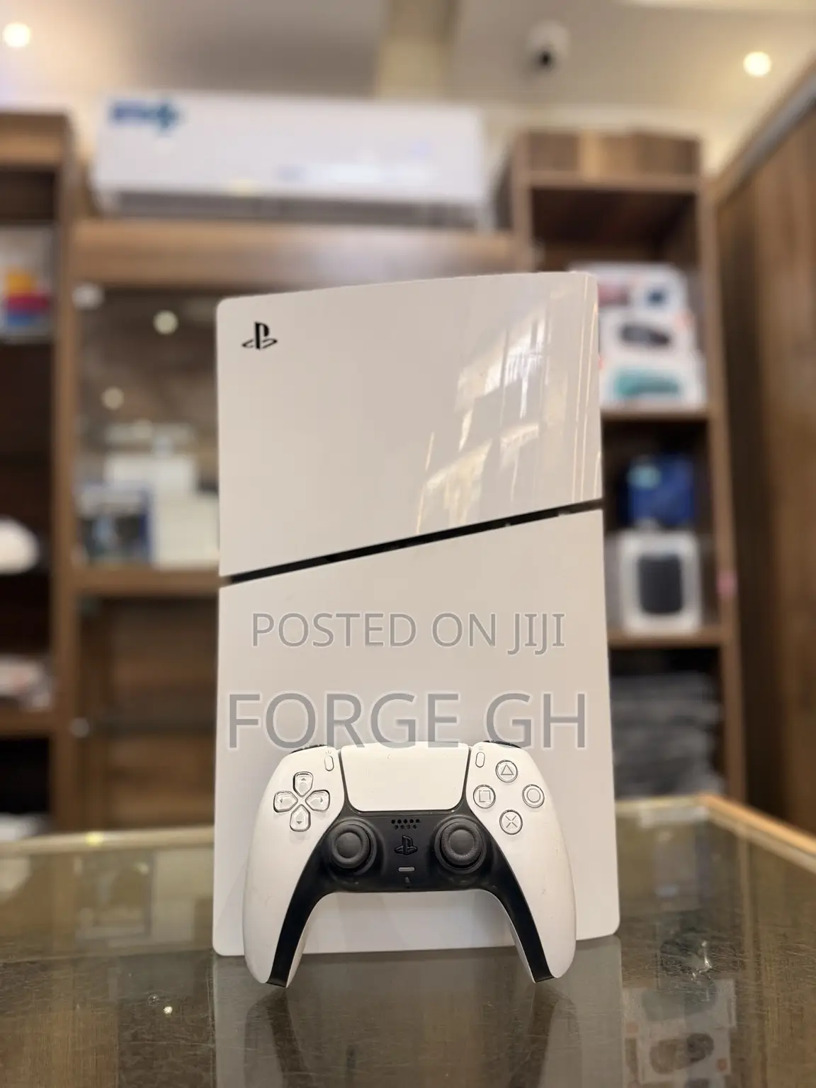 Used PS5 Slim Disc Edition With Controller and Installed Games