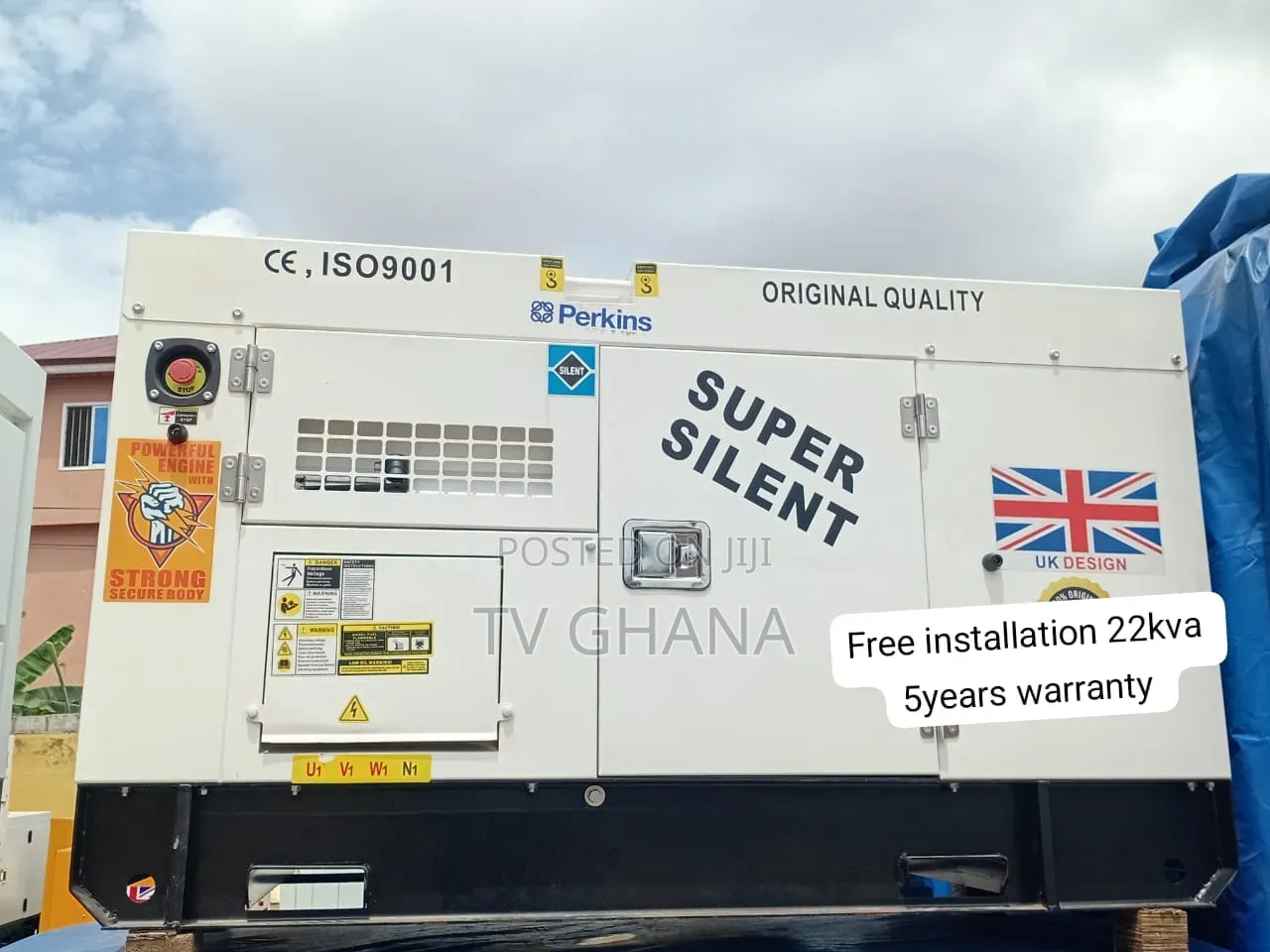 Perkins 22KVA Diesel Generator – Quality Diesel Power Generator 22kva