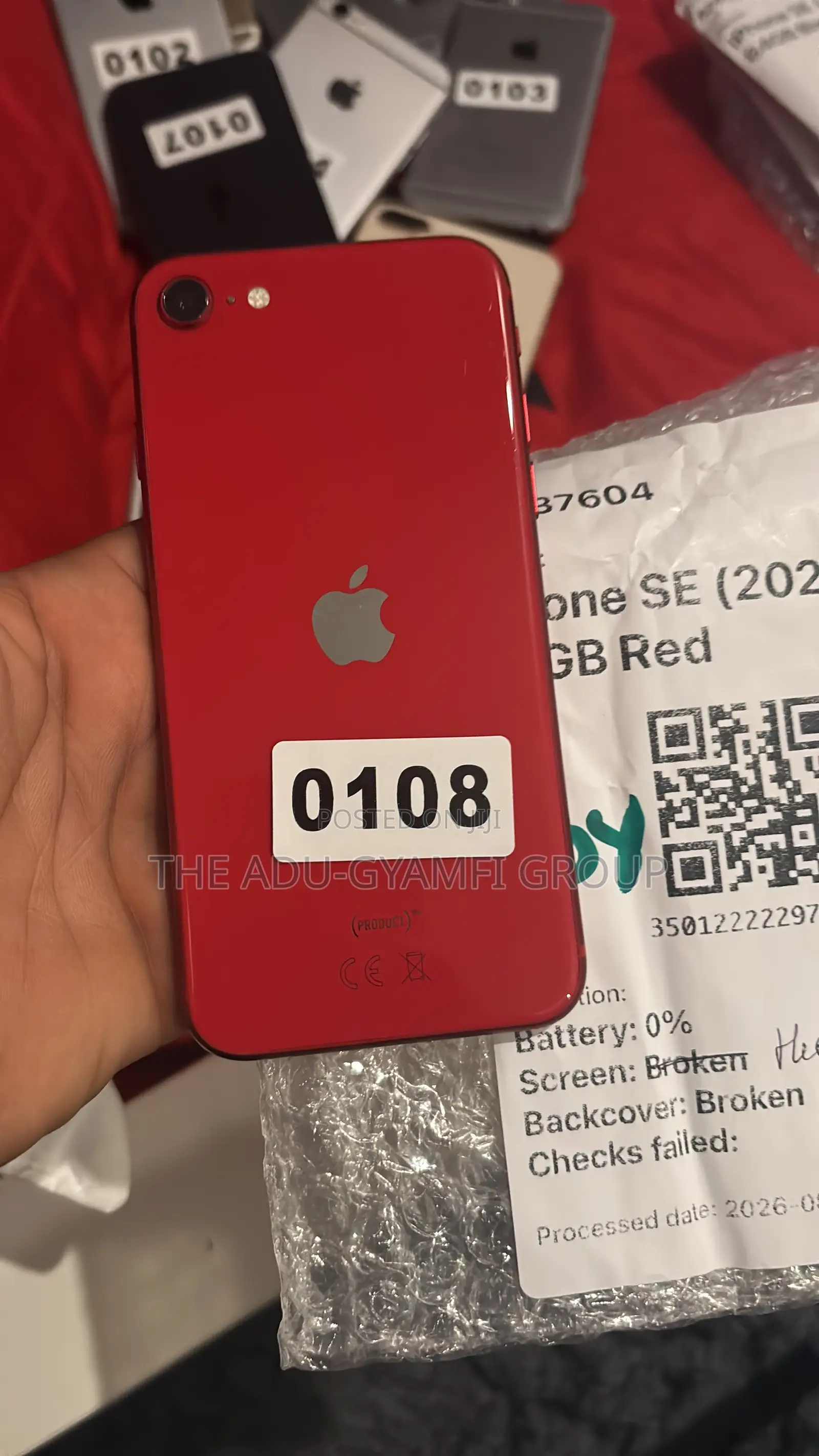 Apple iPhone X 64 GB Red