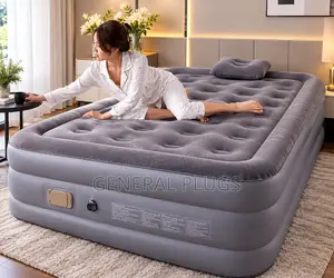 Modern Tough Automatic Inbuilt Pump Double Size Air Inflatable Mattres