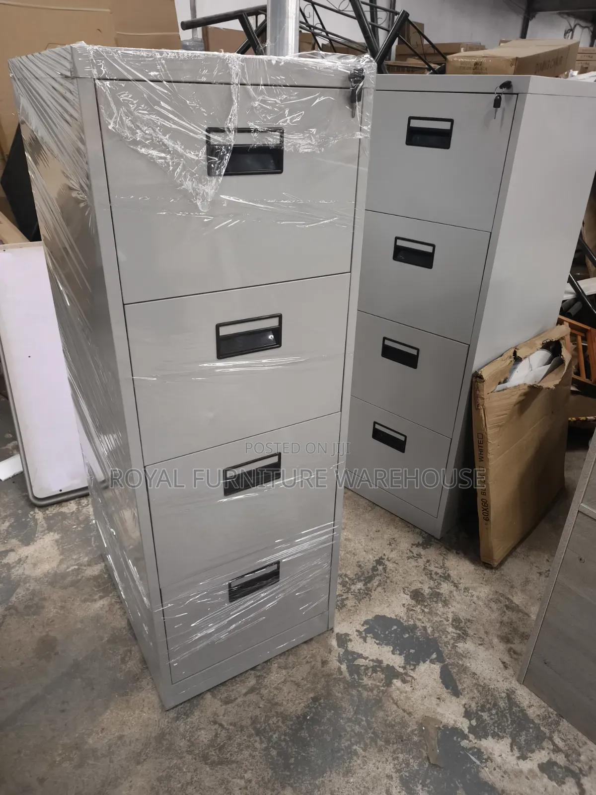 4-Drawer Metal Vertical File Cabinet