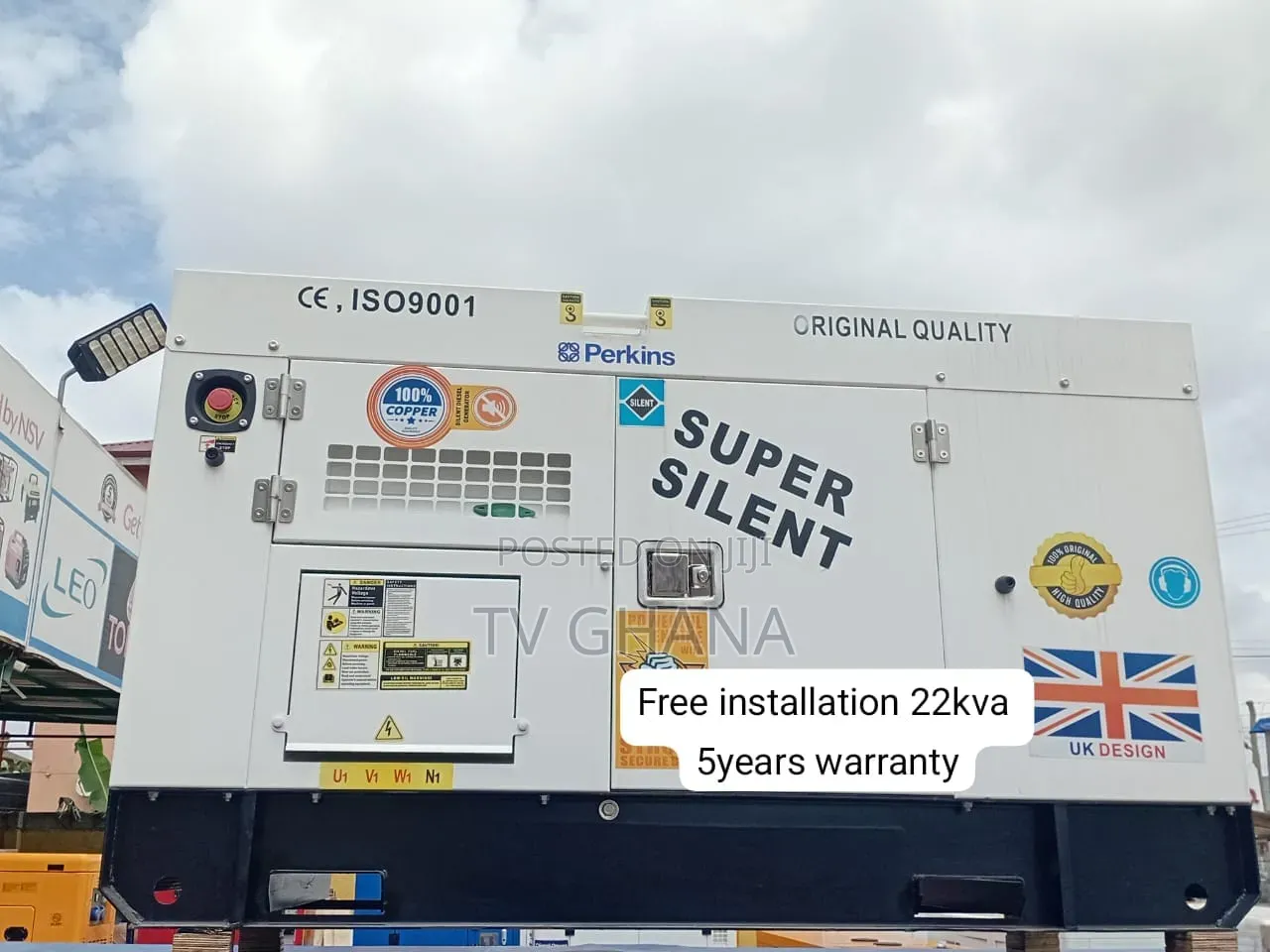 Affordable Perkins 22KVA Diesel Genset – Premium Quality Generator22kv